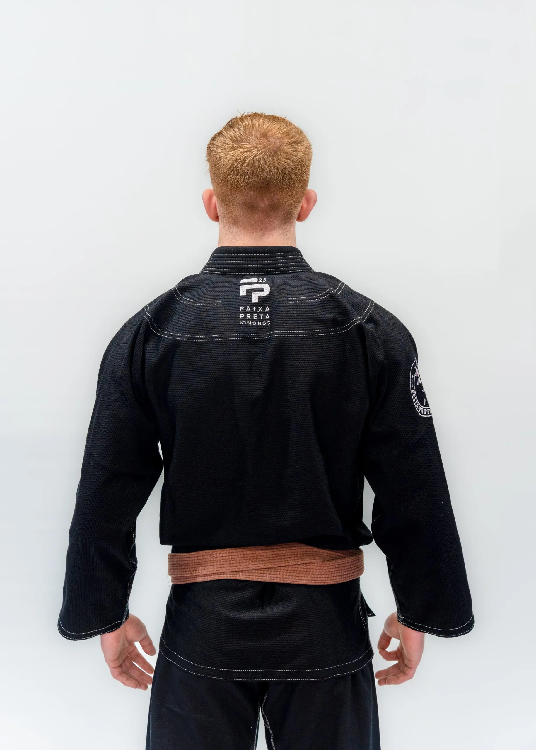 FP25 Black Gi - Back View